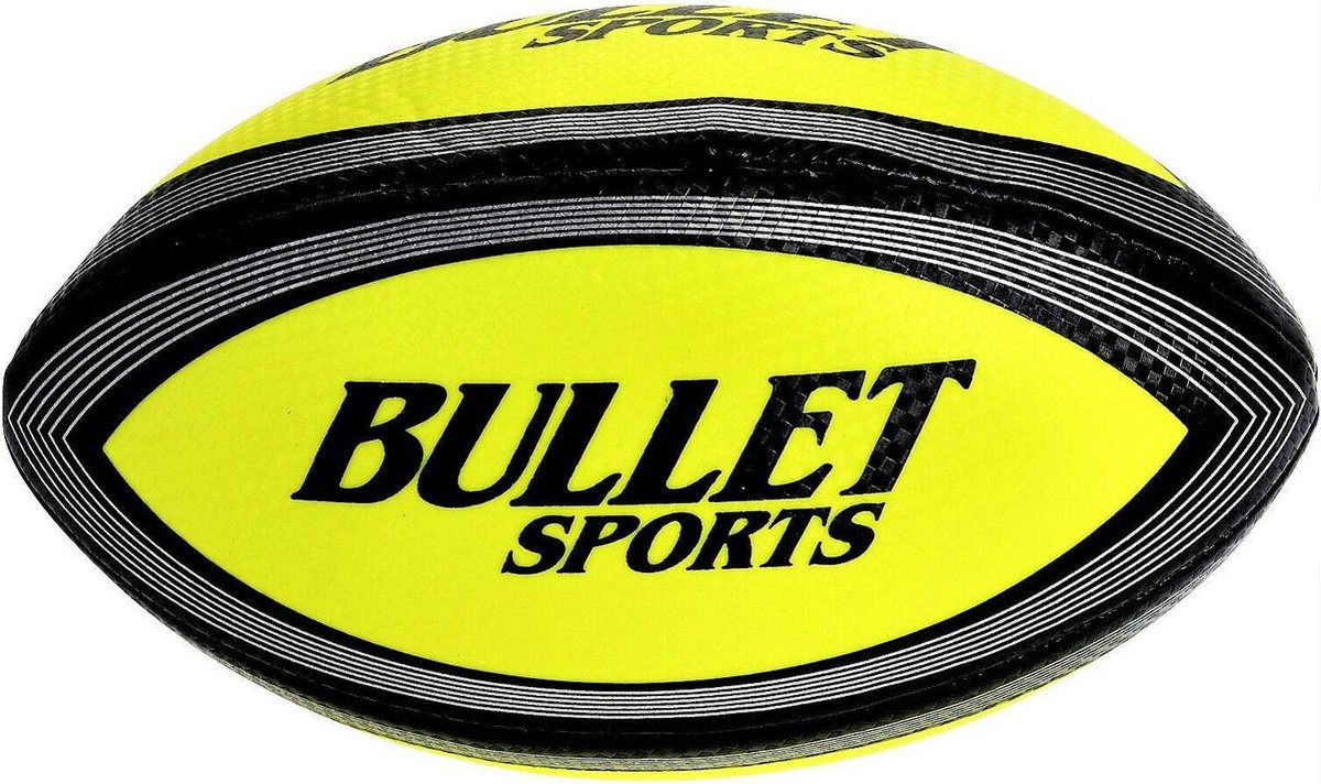 BULLETSPORTS Rugbybal Geel | Maat 3