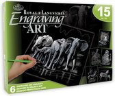 AVS-SIL204 Engraving Art Activity Set - 6 Projects SILVER EA BOX SET