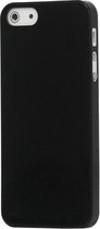GadgetBay Stevige, zwarte hardcase iPhone 5/5s en SE Zwart hoesje cover
