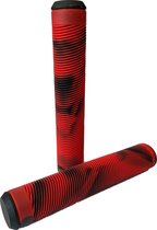 StuntStep Bargrip - RCK SCOOTS - SET - Zwart Rood (160 mm)