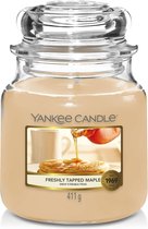 Yankee Candle Medium Jar Geurkaars - Freshly Tapped Maple