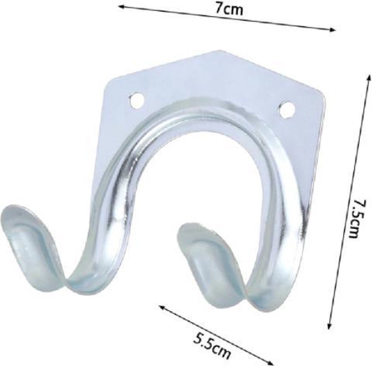 Produits FSW - 2 pièces - Crochets pour outils, vis incluses - Acier  inoxydable 