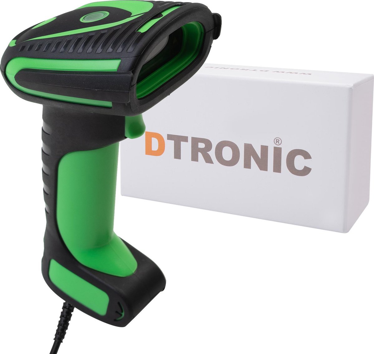 DTRONIC DT3327 waterdichte barcodescanner – IP67 – 1D/2D QR – USB Plug & Play – Geschikt voor buitengebruik