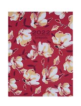 Brepols Agenda 2022 - Timing week - FLO en Fleur - 17,1 x 22 cm - ROZE