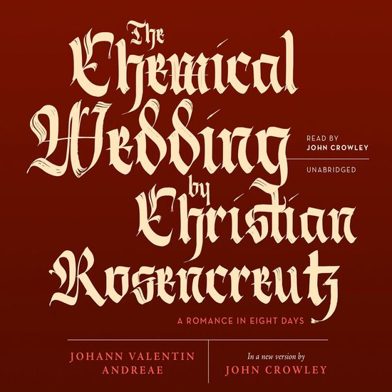The Chemical Wedding by Christian Rosencreutz - cover