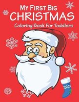 My First Christmas Coloring Book For Toddlers