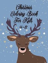 Christmas Coloring Book for Kids 4-8
