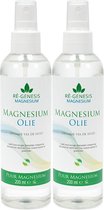Magnesiumolie van Ré-genesis | Magnesiumspray Set 2x 200 ml | Magnesium olie voor Spieren