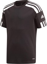 adidas Squadra 21 Sportshirt - Maat 128  - Unisex - zwart - wit