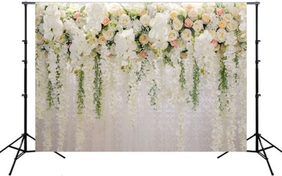 2,1 mx 1,5 m Simulation de mur de fleurs Rose Arrangement de fête de mariage  Tissu de... | bol