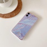 IMD Stars River Marble Pattern schokbestendige TPU beschermhoes voor iPhone 12 mini (C6)