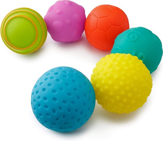 Thumbnail van een extra afbeelding van het spel Playkidz Sensory Balls - Senrorische Ballen Set