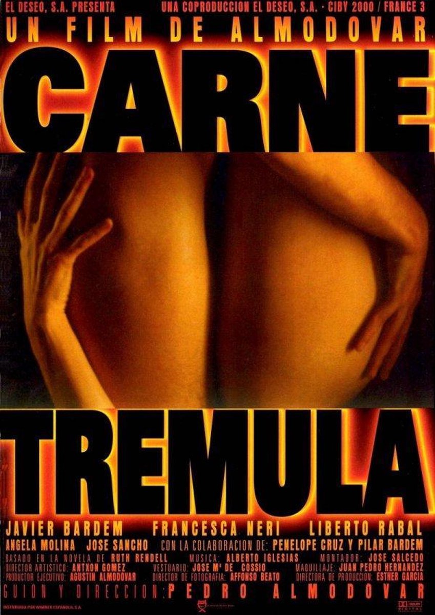 Carne Tremula (DVD) (Dvd), Liberto Rabal | Dvds | bol