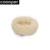 Coooper- Donut Kattenmand- Fluffy Kattenmand - 50 cm - S – Beige – wasbaar – verschillende maten en kleuren verkrijgbaar – pluche - luxe