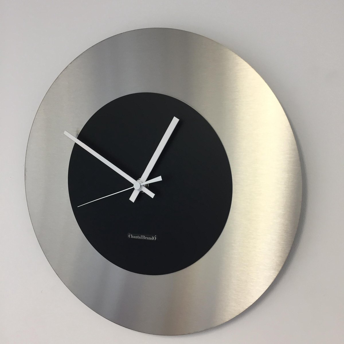 WANDKLOK FIRENZE BLACK XL MODERN DESIGN
