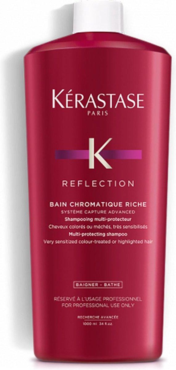 Kerastase Reflection Bain Chromatique Riche 1000ml Femmes Professionnel  Shampoing | bol.com