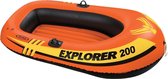 Intex Opblaasboot Explorer Pro 200 Oranje 196 X 102 X 33 Cm