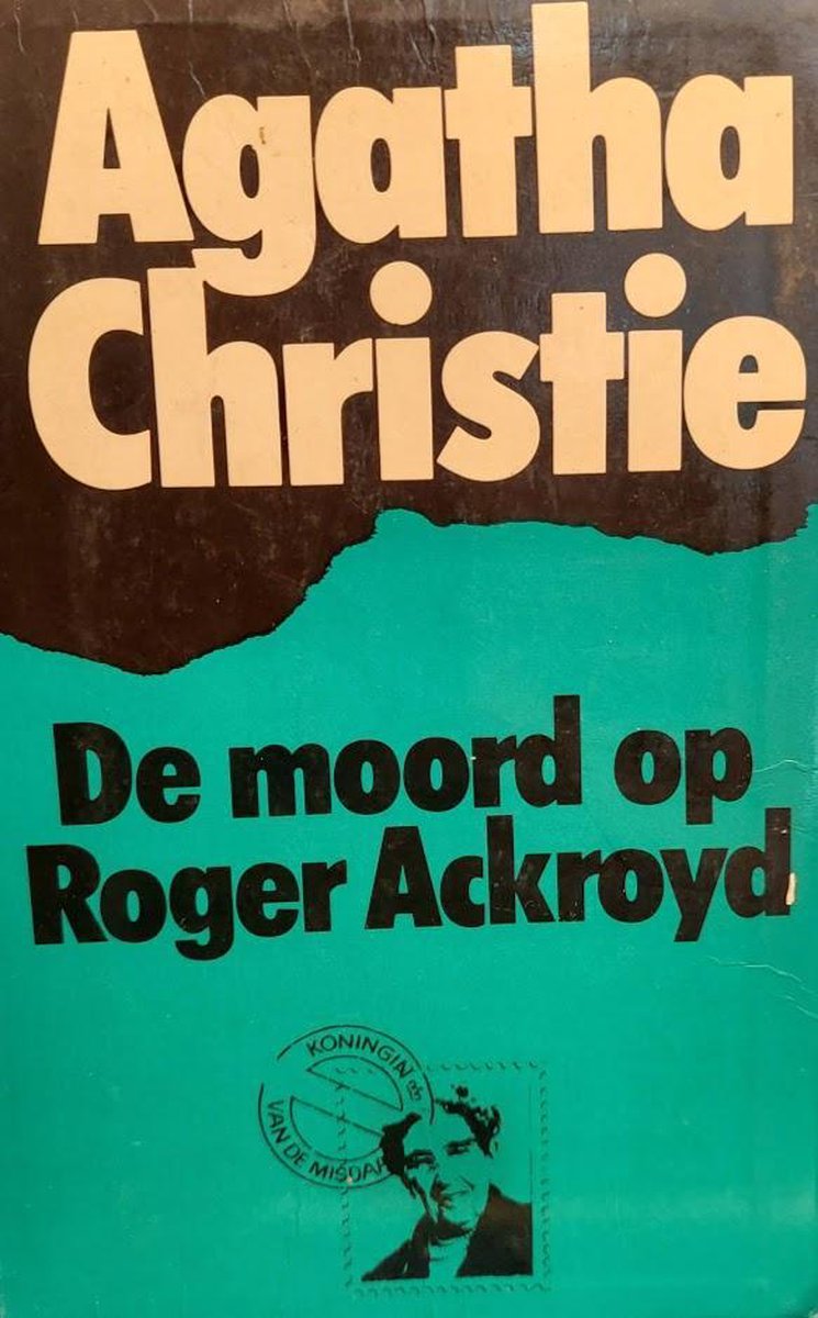 Omslag van De moord op Roger Ackroyd