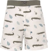 Lässig Splash & Fun Board Shorts boys - Crocodile white 12 months
