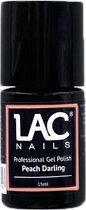 LAC Nails® Gellak - Peach Darling - Gel nagellak 15ml - Zalm oranje