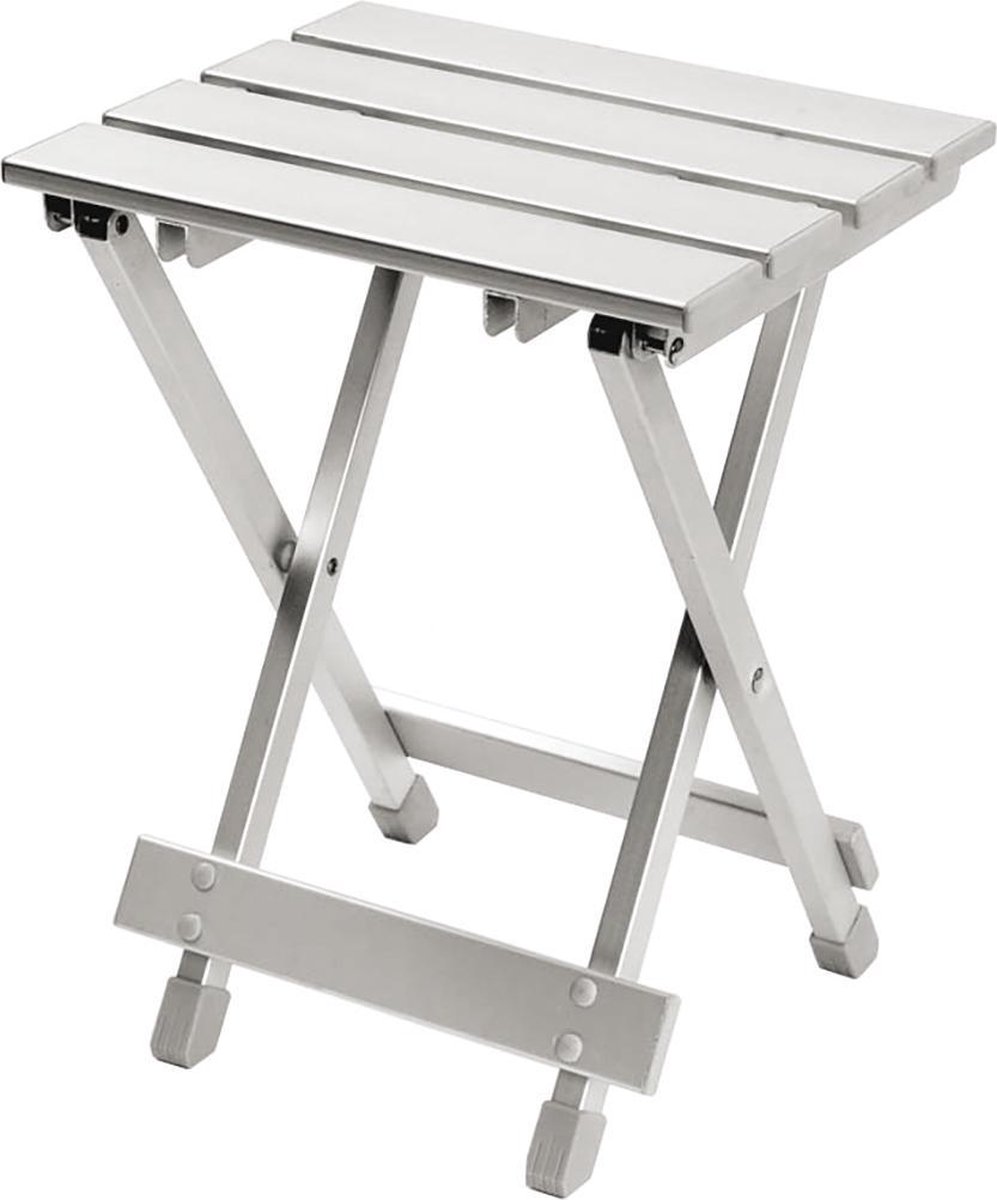 Bo-Camp Vouwkrukje/-tafel - Aluminium - 30x25x40 Cm