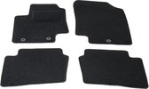 Tapis de voiture personnalisés - tissu noir - adaptés pour Hyundai i20 2008-2014
