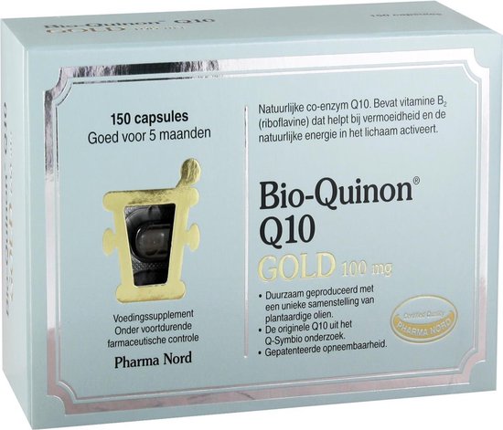 Bio-Quinon Gold 100 mg - 150 capsules - Voedingssupplement | bol.com