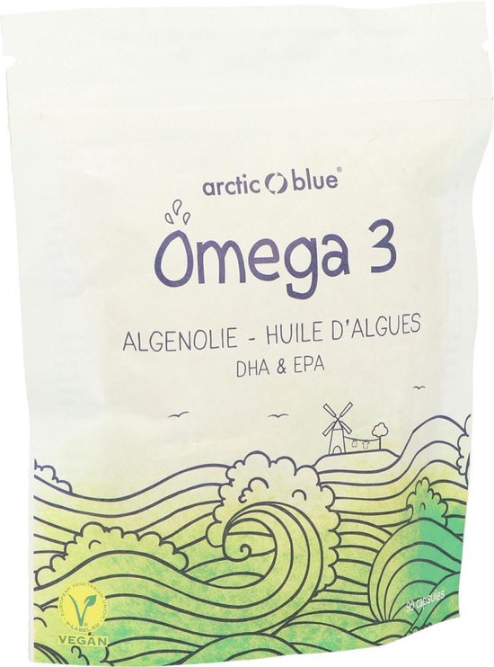 Arctic Blue Omega 3 Algenolie DHA \u0026 EPA 