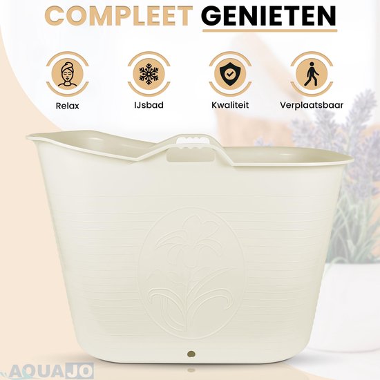 Voor Volwassenen Bath Bucket IJsbad Zitbaden Voor In Douche - Mobiele... | bol.com