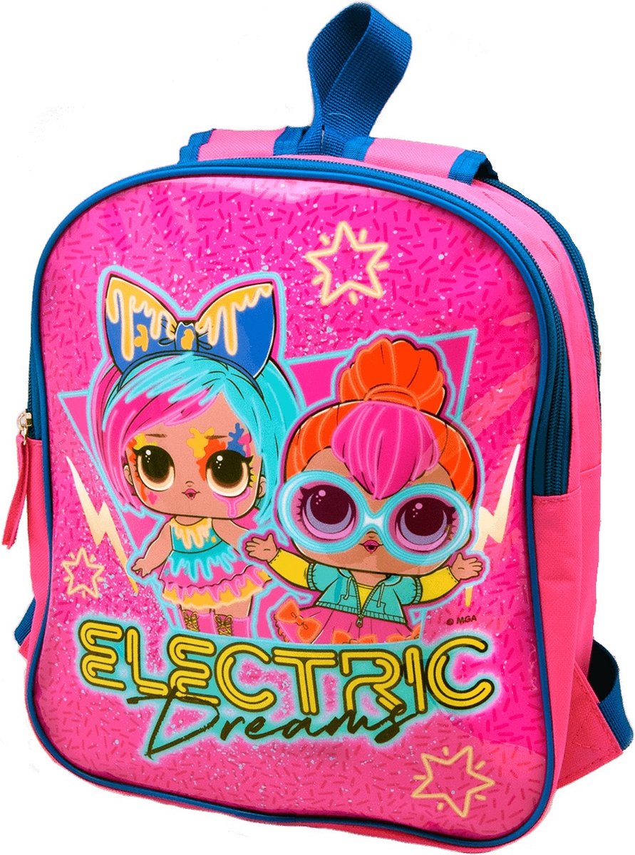 L.o.l. Surprise! Rugzak Dubbelzijdig Meisjes 8 Liter Polyester Roze/blauw