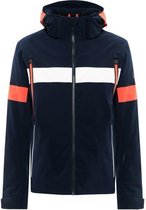 Toni Sailer M Victor Ski Jas - Wintersportjas - Heren - Navy/Oranje - 52/L