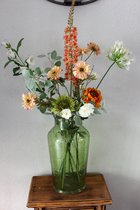 Zijden Boeket - Nazomer - 70 cm hoog - 8 Stelen - Kunstbloemen