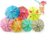 Parapluies à cocktails | Tiges de cocktail | Articles de fête | Bâtons à cocktail Parasol | Papier | Différentes couleurs | 144 pièces | Able et Borret