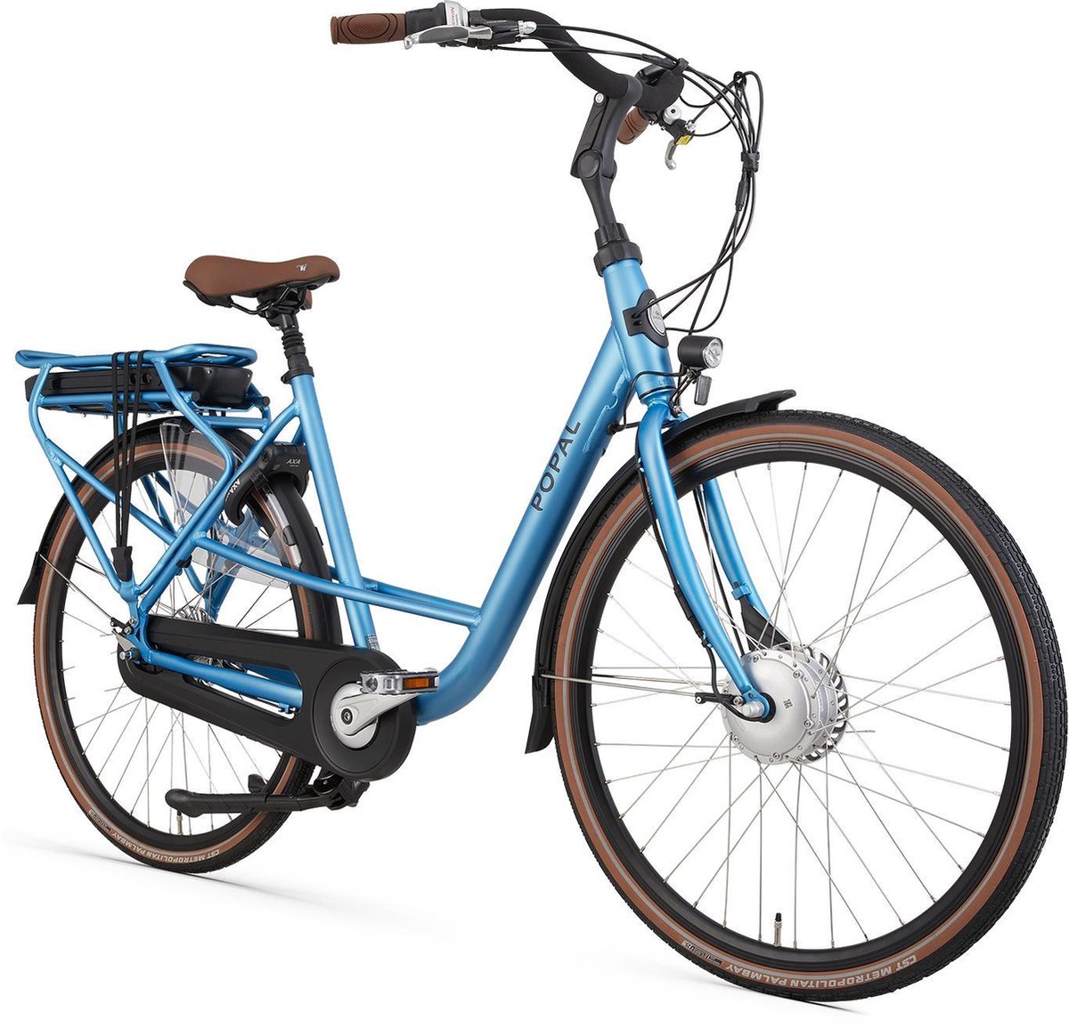 Popal | E-bike | Vélo électrique pour maman Maeve FM | Aluminium | Bleu |  bol