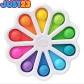 JUST23 Dimple digits fidget toys - Fat brain toys simple dimple - Fidget toys - Wit - Met telbare stipjes
