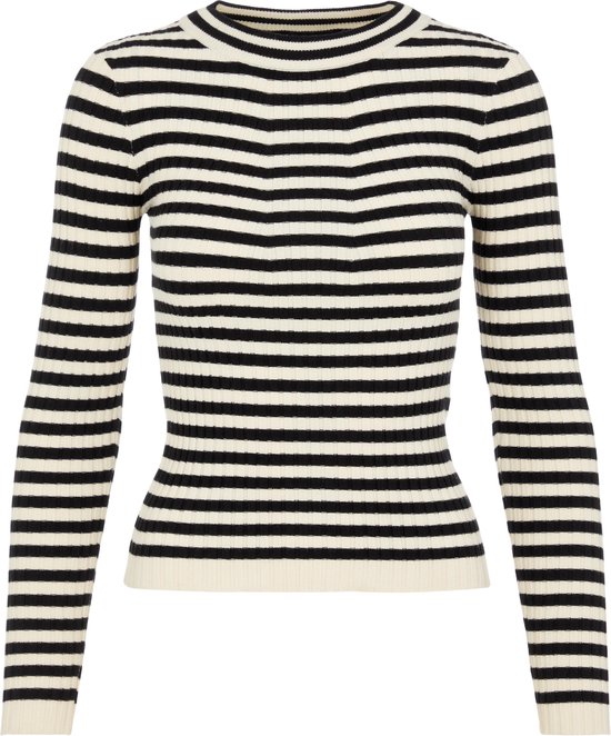 PIECES Damen Strickkleid – Midilänge, Rundhals, Aus Nachhaltiger Lenzing Ecovero Viskose