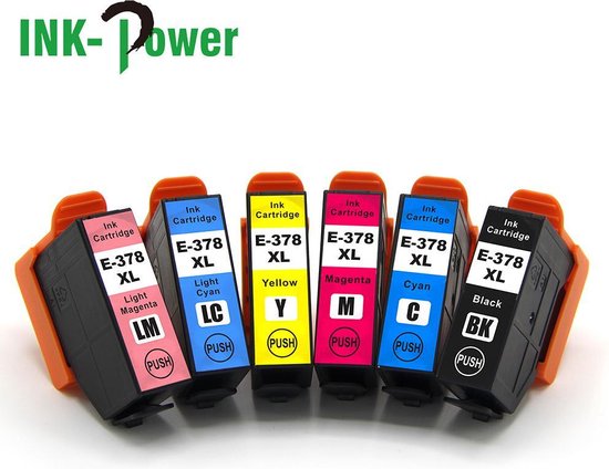 Inktcartridge Geschikt Voor Epson 378xl Multipack Van 6 Stuks Met Chip Epson 378 5686