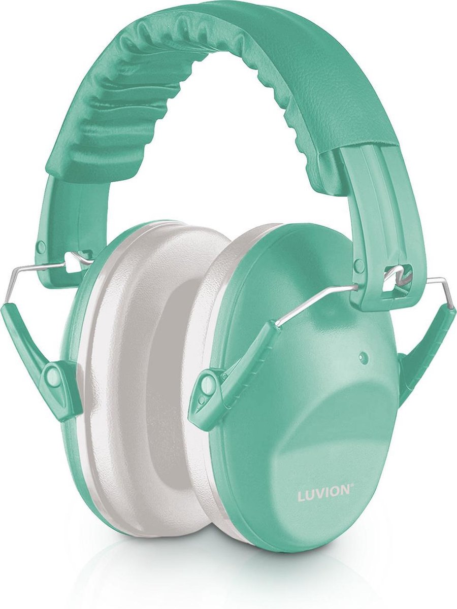 LUVION® Gehoorbeschermer - Premium gehoorbescherming voor kinderen - peuter en kind – Misty Mint – foto 7