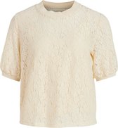 VlLA VIBRODY S/S O-NECK TOP Sandshell Dames Top - Maat XS