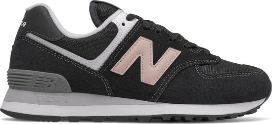 New Balance WL574HB2 Dames Sneakers - Zwart - Maat 37.5 | bol.com