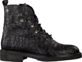 Notre-V 01-3211 Veterboots - Laarzen Met Veters - Dames - Zwart - Maat 40
