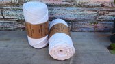 Macrame Koord-4mm-Wit-Klos 65 meter