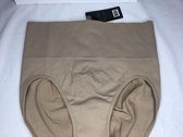 Correctieslip - Dames Correctieondergoed- Shapewear - Hoge Taille - Corrigerend - Kleur Creme - Maat S/M - Kledingmaat 36/40