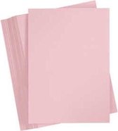 Karton - paars roze - A4 - 21x29,7cm - 180 grams - Creotime - 100 vellen