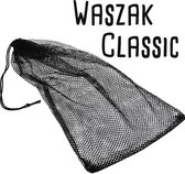 Waszak Classic Groot Zwart Met Trekkoord