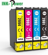 Inktcartridges voor Epson 29XL | Multipack van 4 cartridges voor Expression Home XP-235 - XP-245 - XP-247 - XP-342 - XP-345 - XP-355 - XP-435 - XP-442 - XP-445 - XP-452 - XP-455