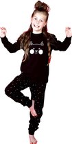 Frogs and dogs - Kitty- meisjes - kinder/tiener- pyjama - maat 146/152