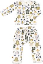 Frogs en Dogs- kraamcadeau/ baby - kledingset - broek + shirt - maat 68