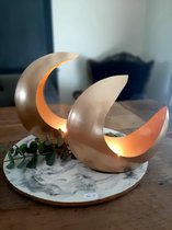 Alinterieur - Standing Moon/Maan - Goud - Smal