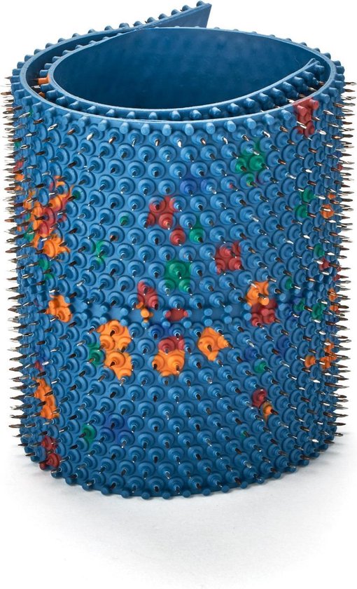 Foto: Lyapko popular 7 0 mm 95x320mm spijkermat acupressure mat blauw